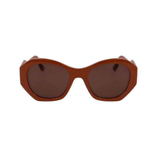 Karl Lagerfeld Brown Injected Sunglasses
