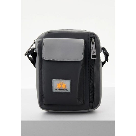 La Martina Bicolor Polyethylene Crossbody Bag