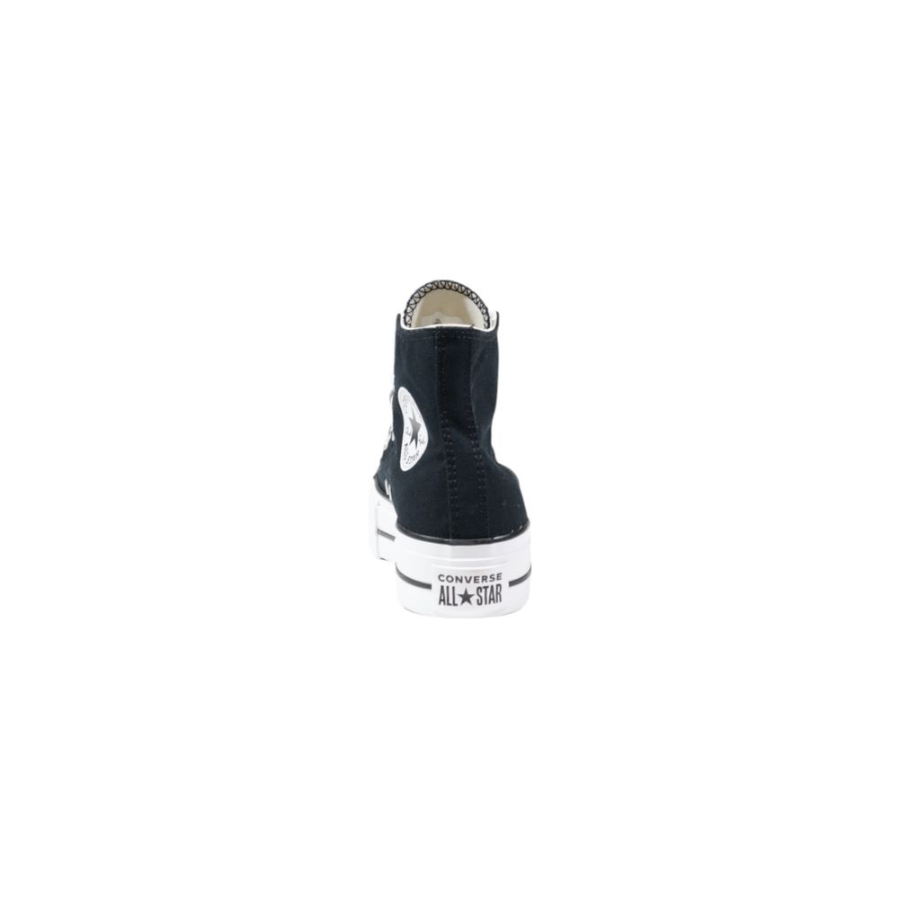 Converse Black Polyester High Top Sneakers