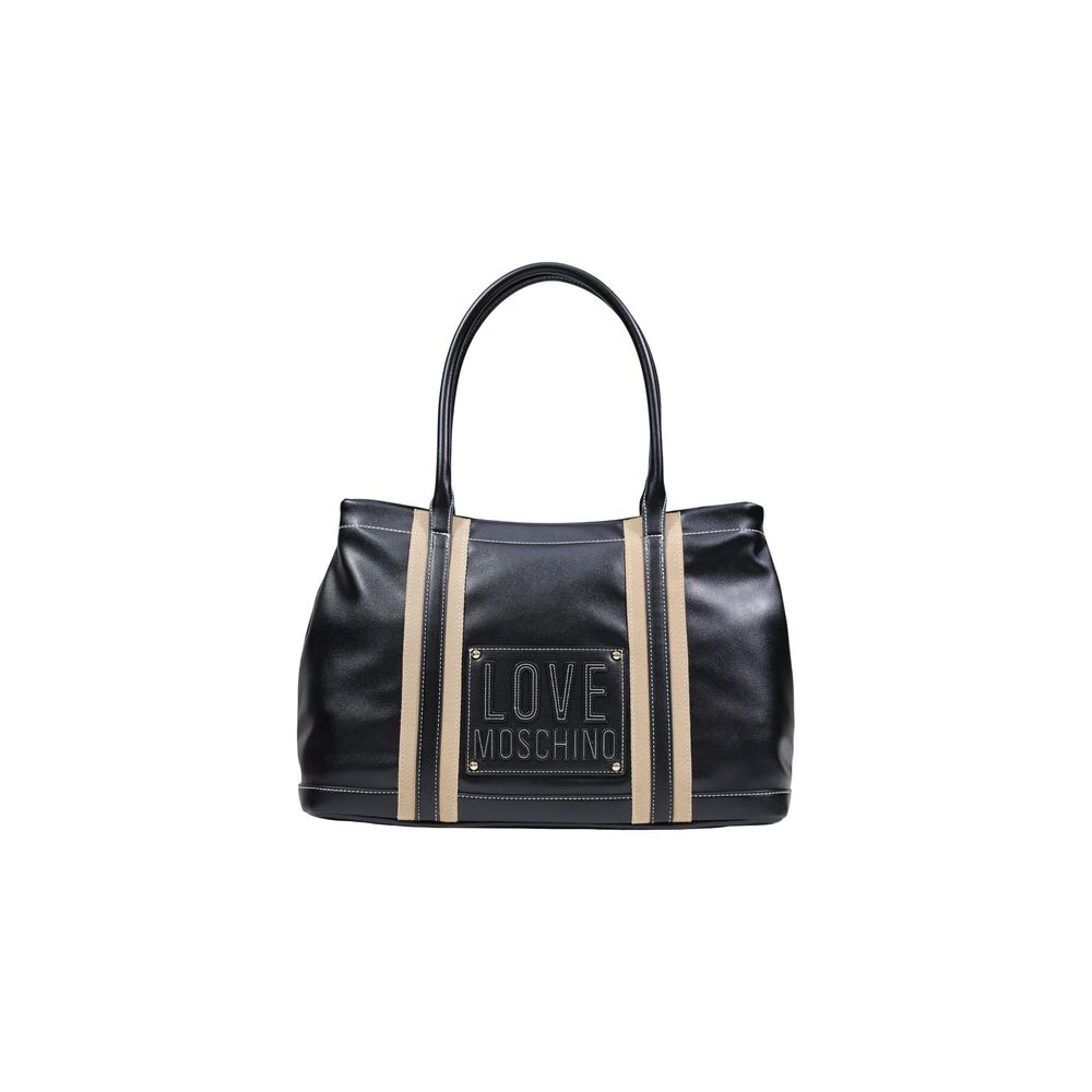 Love Moschino Black Polyethylene Handbag