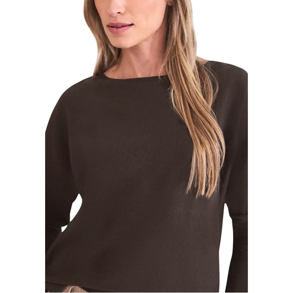 Street One Brown Viscose Sweatshirt