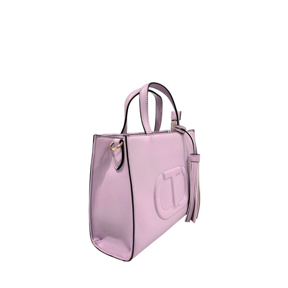 Twinset Purple PU Women Handbag