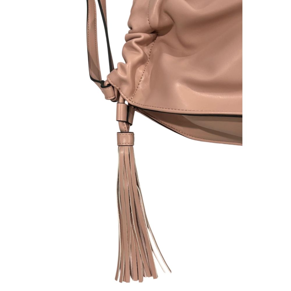 Twinset Pink Polyurethane Women Shoulder Bag