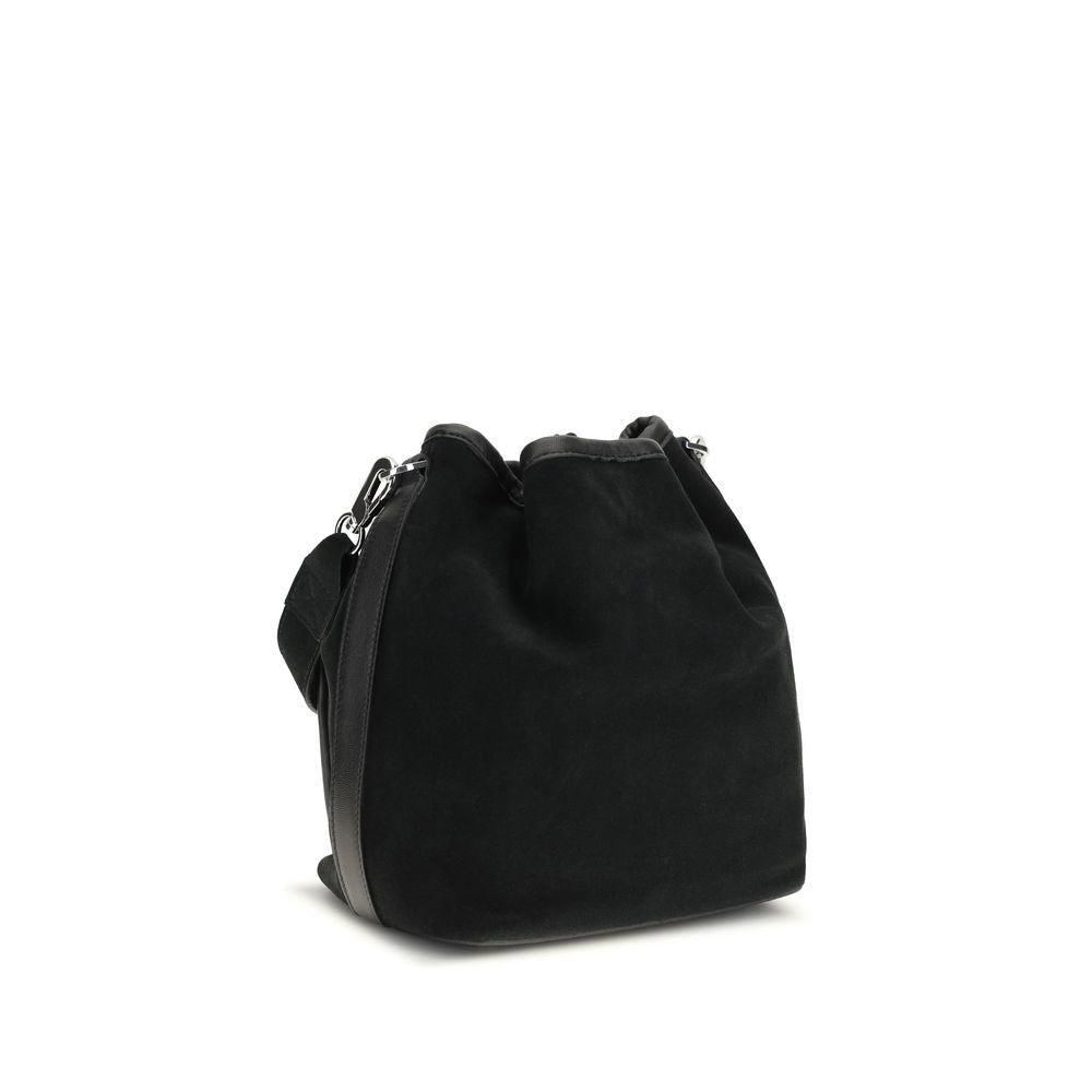 Pierre Hardy Black Calf Leather Bos Taurus Backet Bag