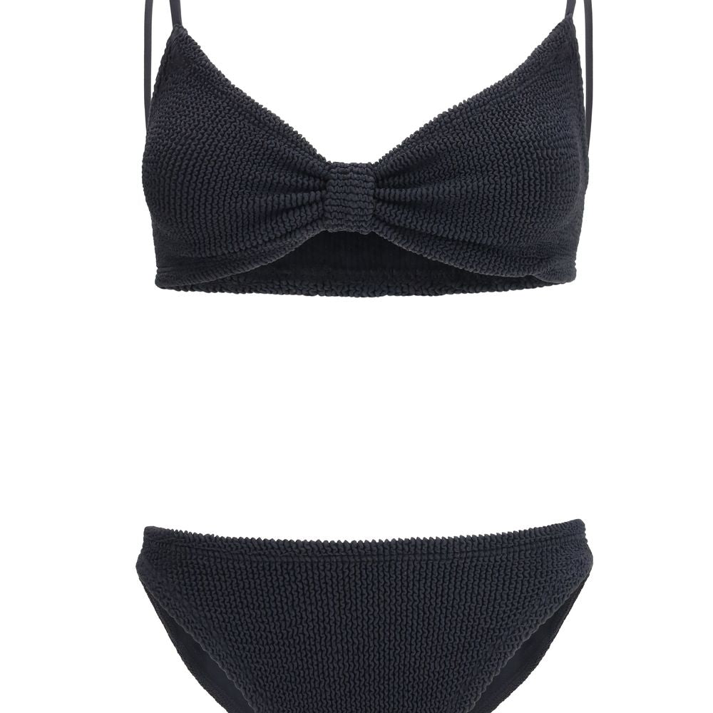 Hunza G Black Polyamide Bikini
