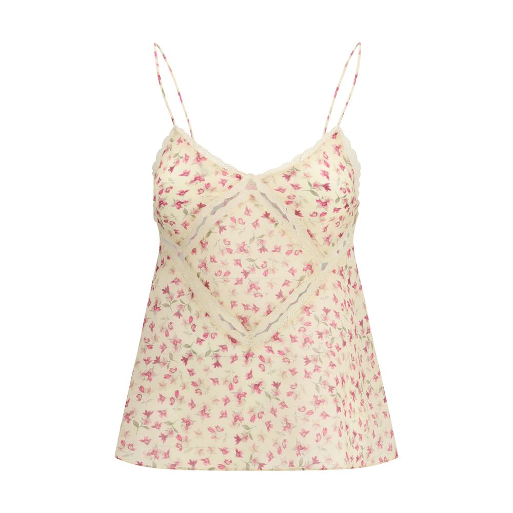 Kristina Ti Multicolor Ramie Blouse