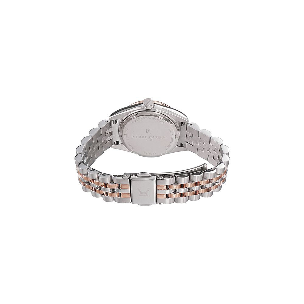Pierre Cardin Gray Stainless Steel Dress Watch