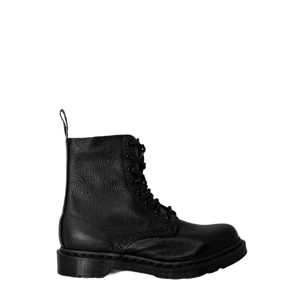 Dr. Martens Black Leather Lace-Up Boots