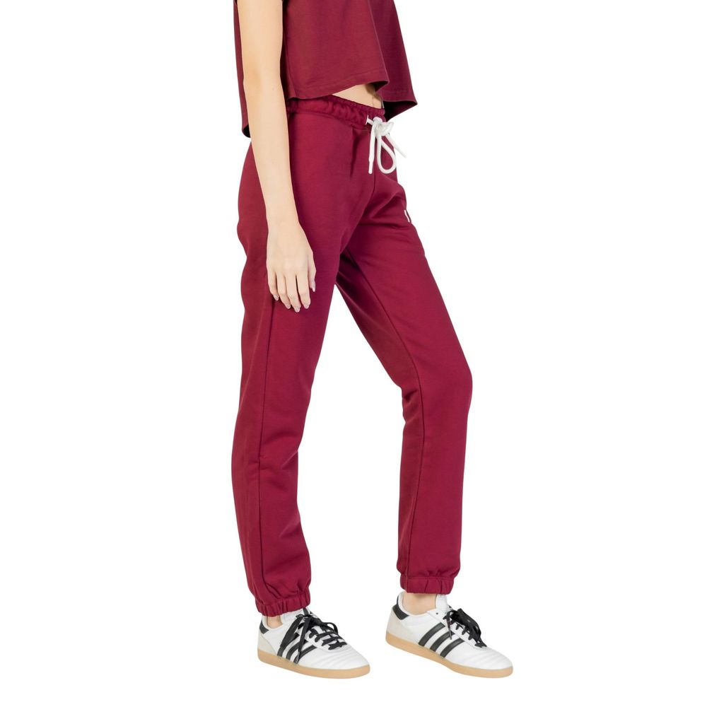 Icon Bordeaux Cotton Joggers (Workout Pants)