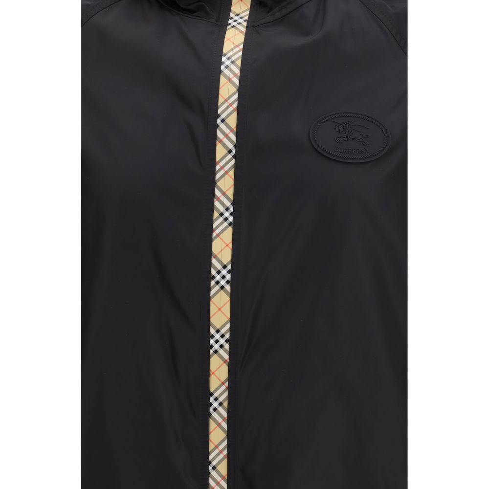 Burberry Black Polyamide Shell Jacket