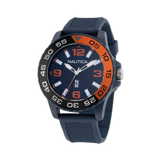 NAUTICA Blue Synthetic Sport Watch