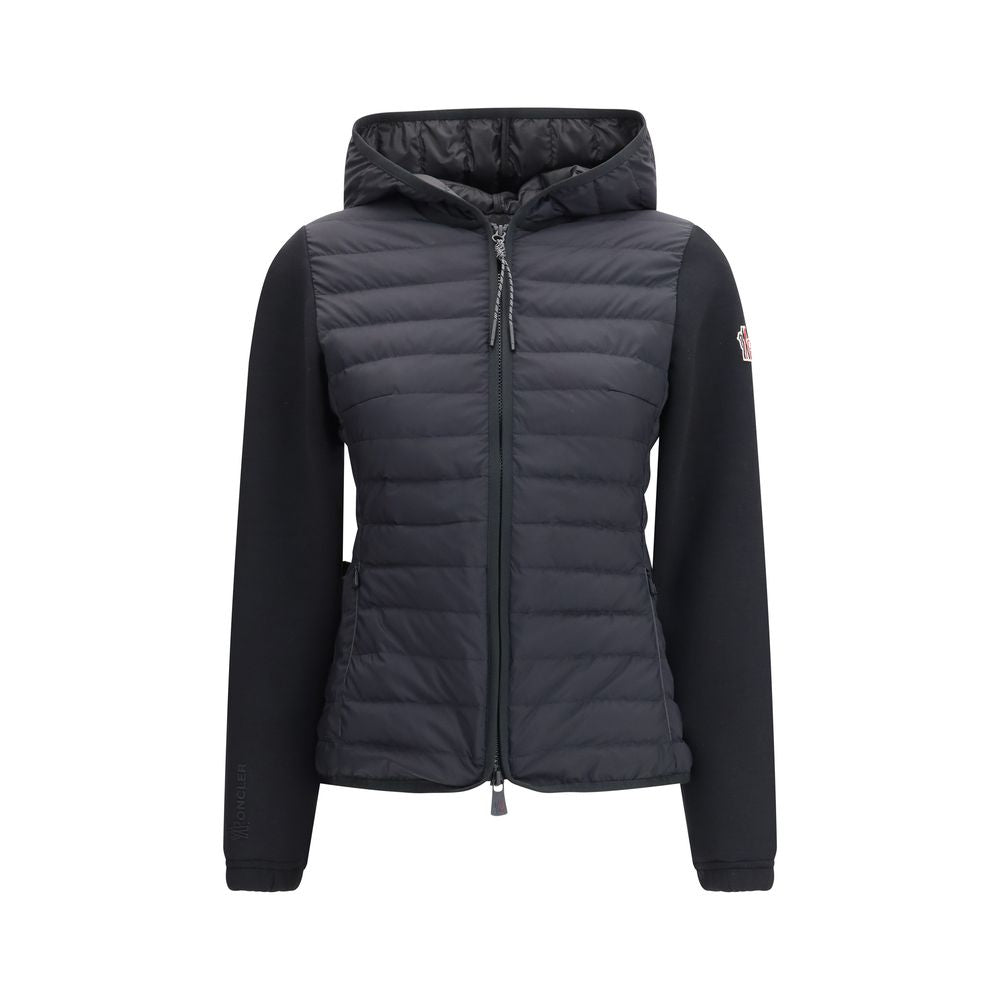 Moncler Grenoble Black Polyamide Full-Length Jacket