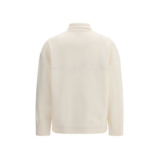 Max Mara Pure Beige Polyamide Shell Jacket