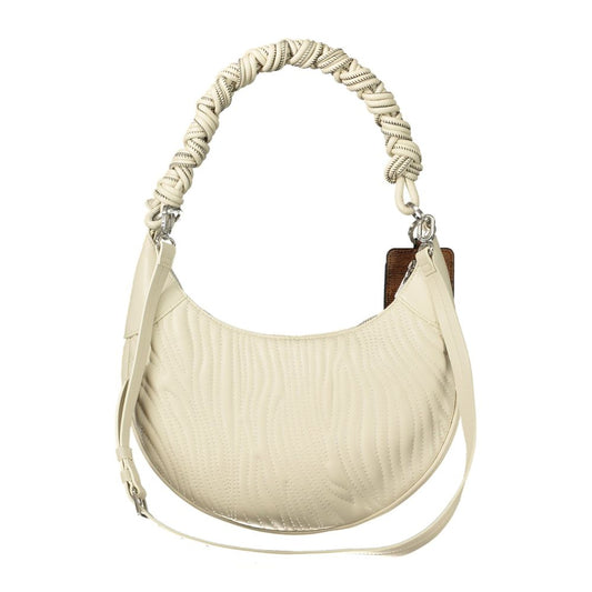 Desigual Bianco Poliuretano Women Handbag