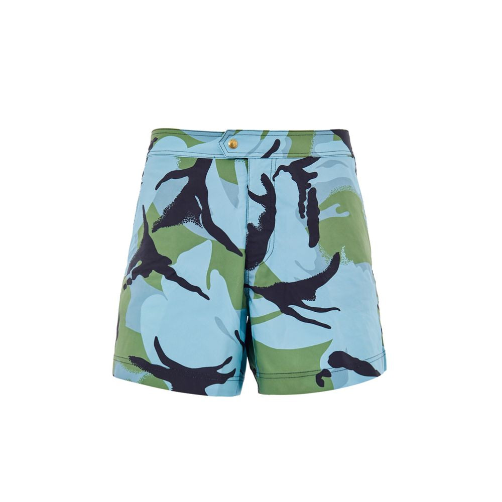 Tom Ford Multicolor Polyamide Swim Shorts