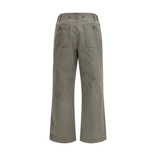 Golden Goose Bicolor Cotton Casual Pants