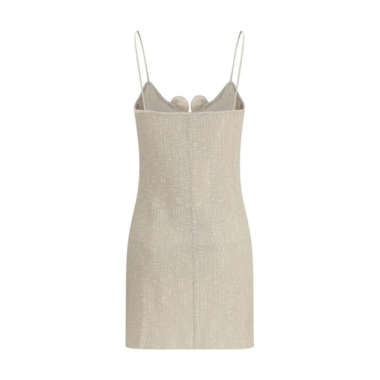 Magda Butrym Beige Lyocell Casual Dress
