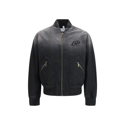 Off-White Black Cotton Bomber