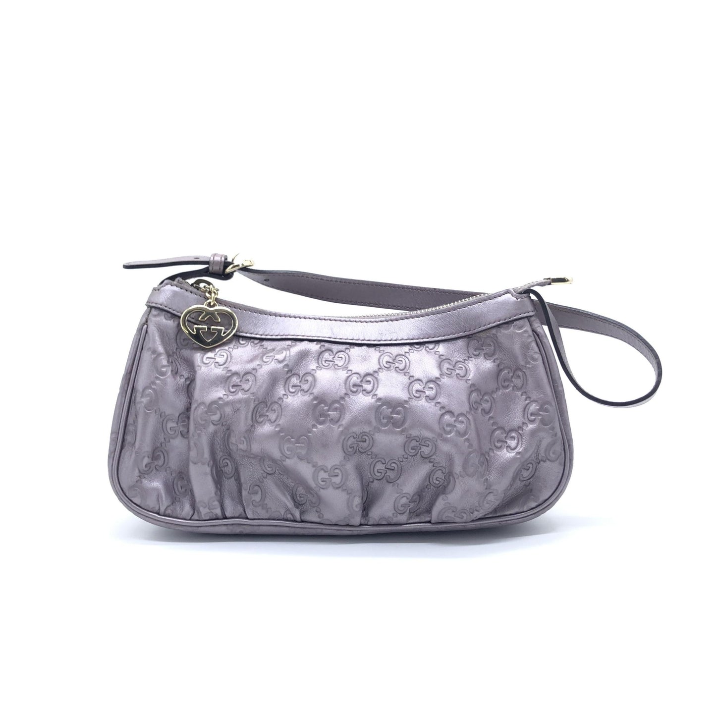 Metallic Guccissima Lovely Shoulder Bag