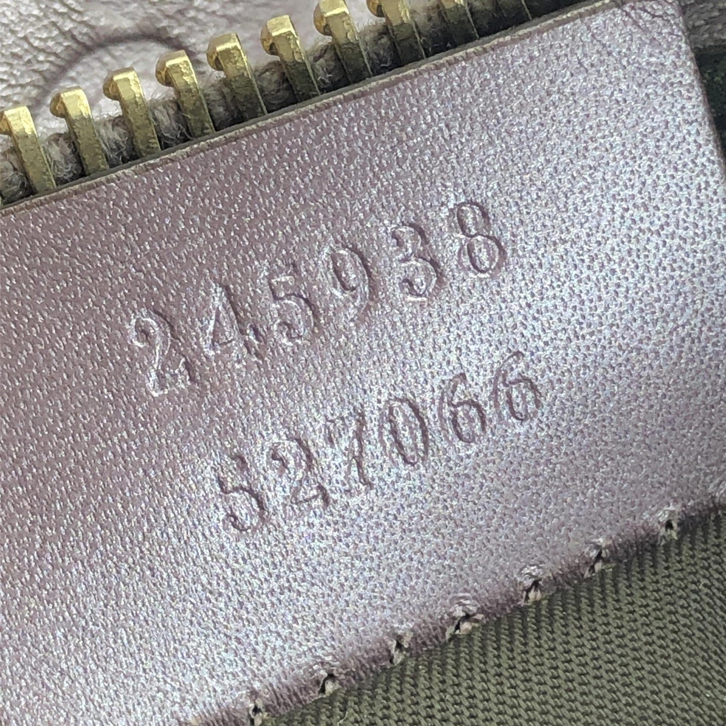 Metallic Guccissima Lovely Shoulder Bag