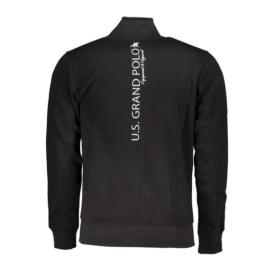U.S. Grand Black Cotton Men's Sweatshirt