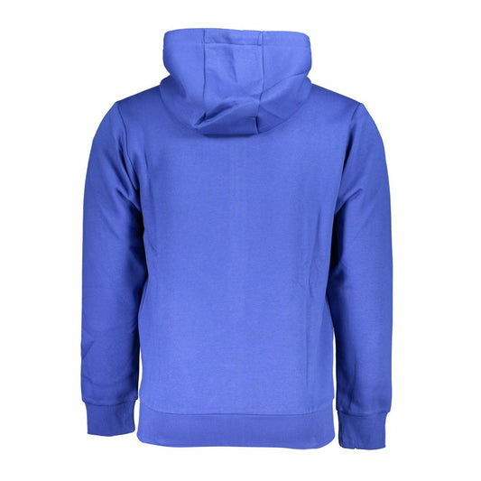 U.S. Grand Blue Cotton Men Hoodie