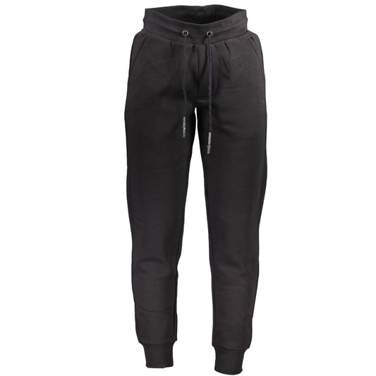 U.S. Grand Polo Black Cotton Men's Trouser