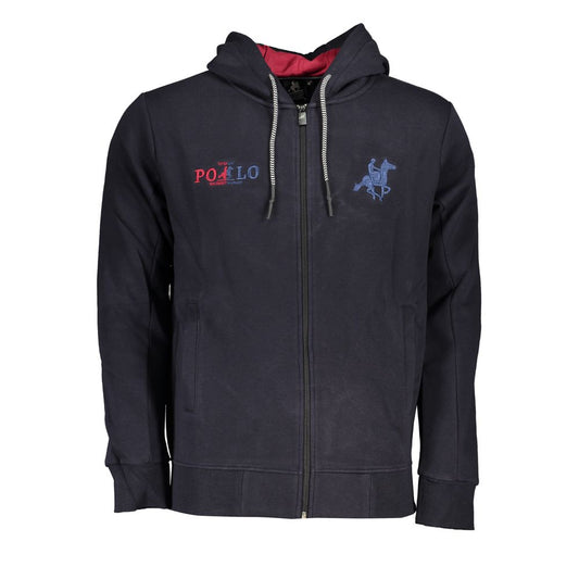 U.S. Grand Blue Cotton Men's Hoodie