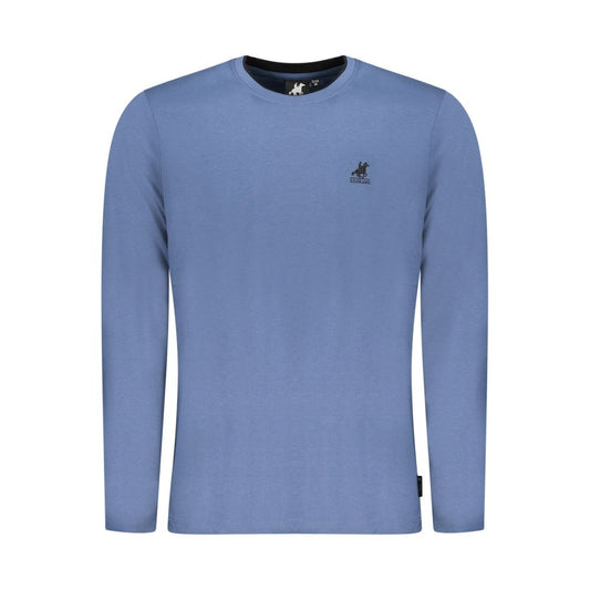 U.S. Grand Blu Cotton Men T-Shirt