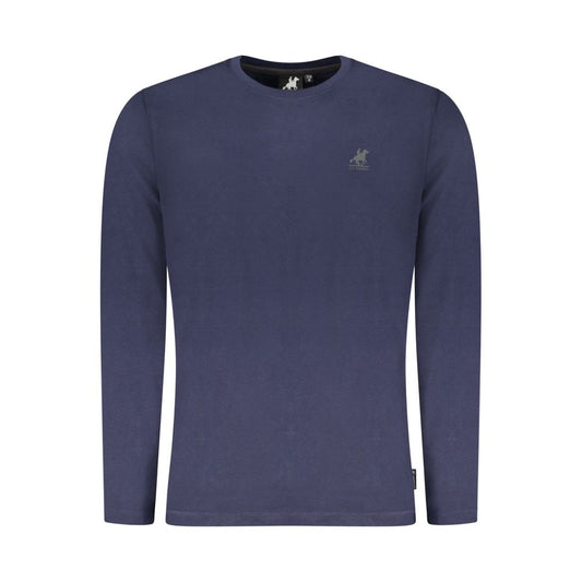 U.S. Grand Polo Blue Cotton Men T-Shirt