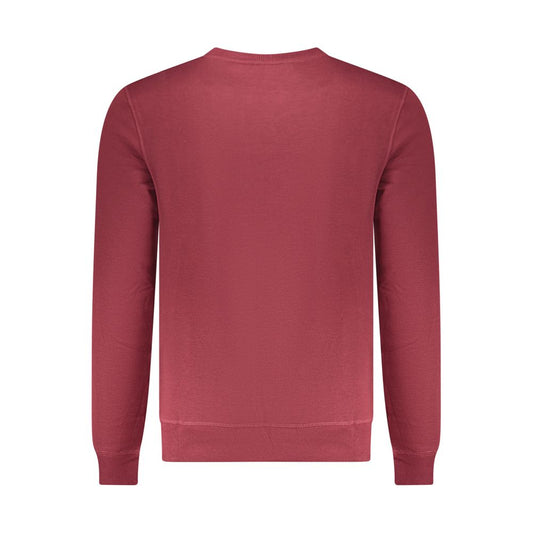 U.S. Grand Red Polyester Men Sweatshirt