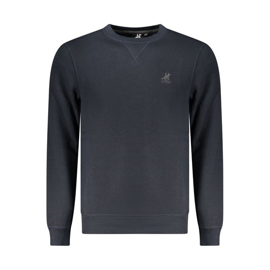 U.S. Grand Polo Blue Polyester Men Sweatshirt