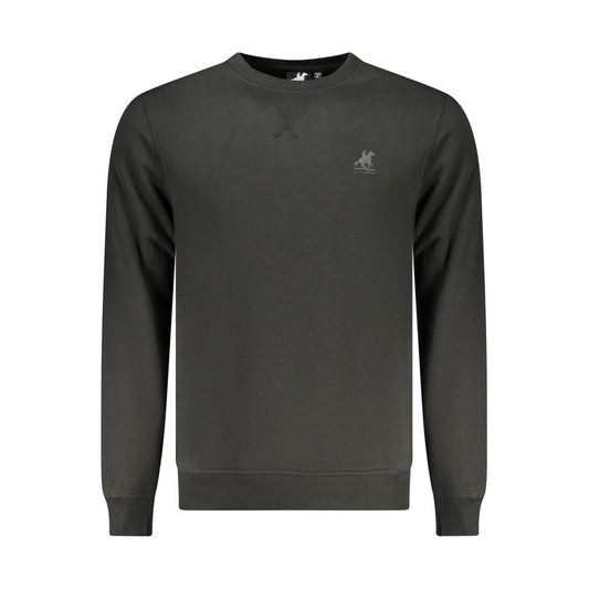 U.S. Grand Black Polyester Men Sweatshirt