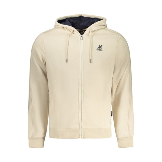 U.S. Grand Polo Beige Cotton Men Sweatshirt