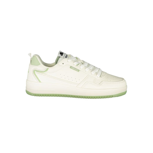 Ellesse White Polyurethane Women Sneaker