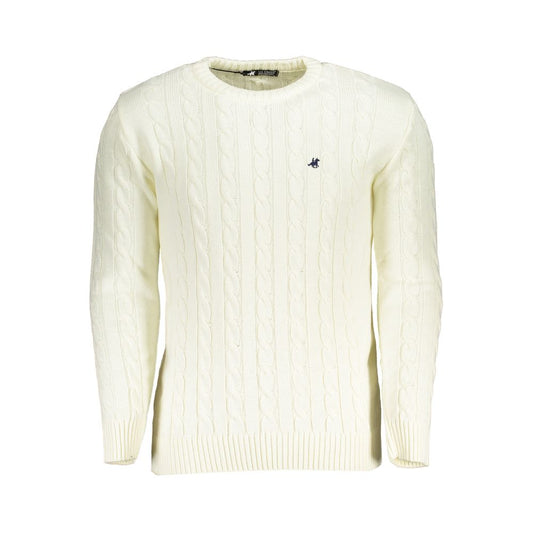 U.S. Grand Polo Bianco Acrylic Men Sweater