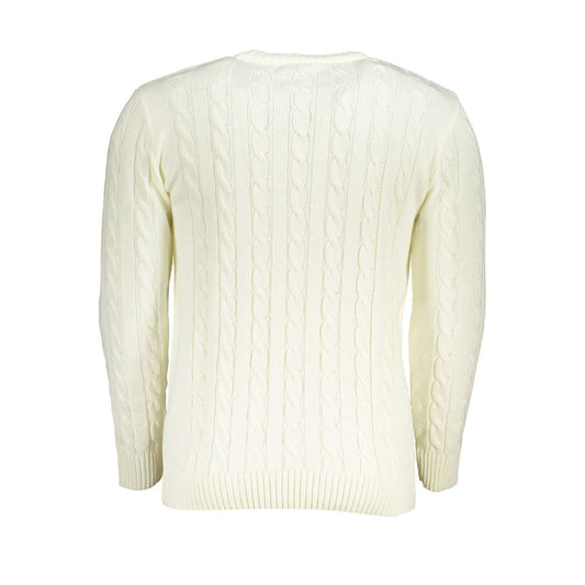 U.S. Grand Polo Bianco Acrylic Men Sweater