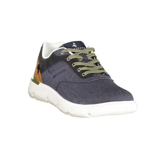 Navigare Blue Polyester Men Sneaker