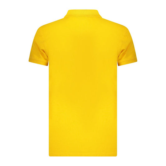 Iceberg Yellow Cotton Mens Polo Shirt