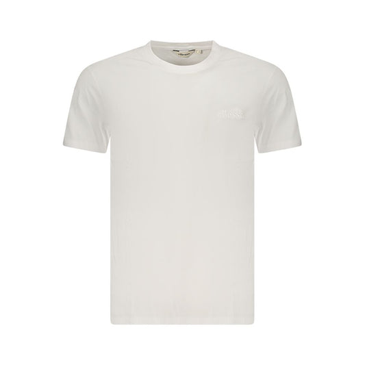 Ellesse Bianco Cotton Men T-Shirt