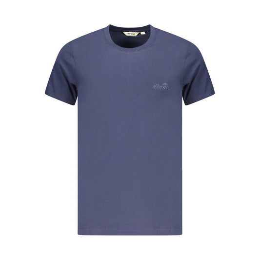 Ellesse Blu Cotton Men T-Shirt