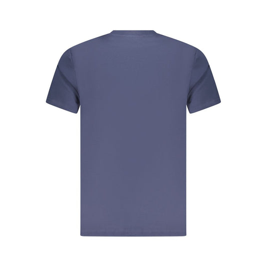Ellesse Blu Cotton Men T-Shirt