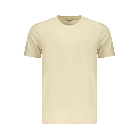Ellesse Beige Cotton Men T-Shirt