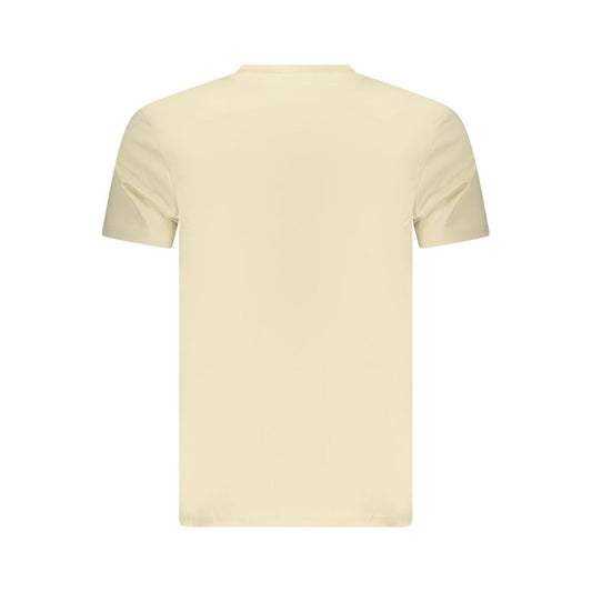 Ellesse Beige Cotton Men T-Shirt