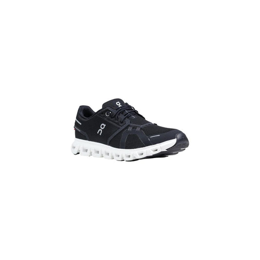 On Running Black And White Recycled Polyester Athletic Sneakers