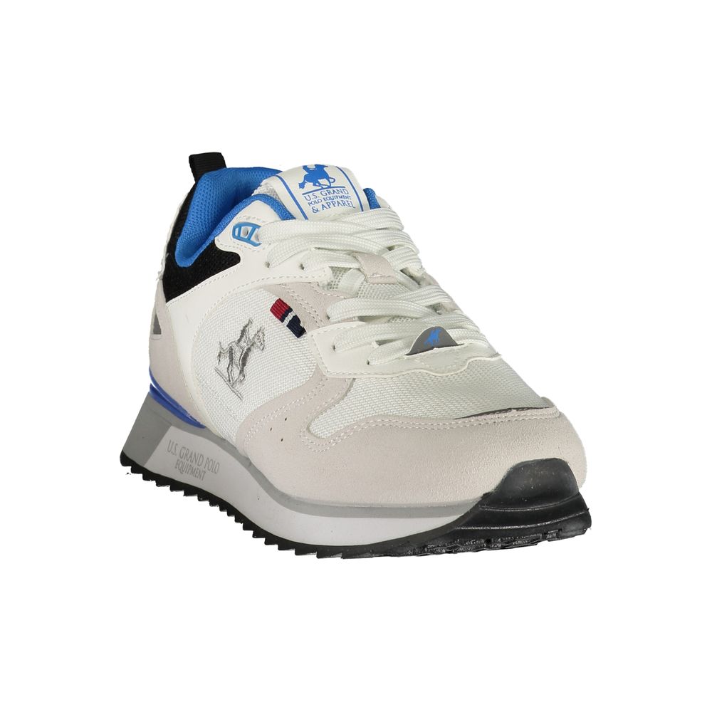 U.S. Grand Polo White Polyester Men's Sneaker