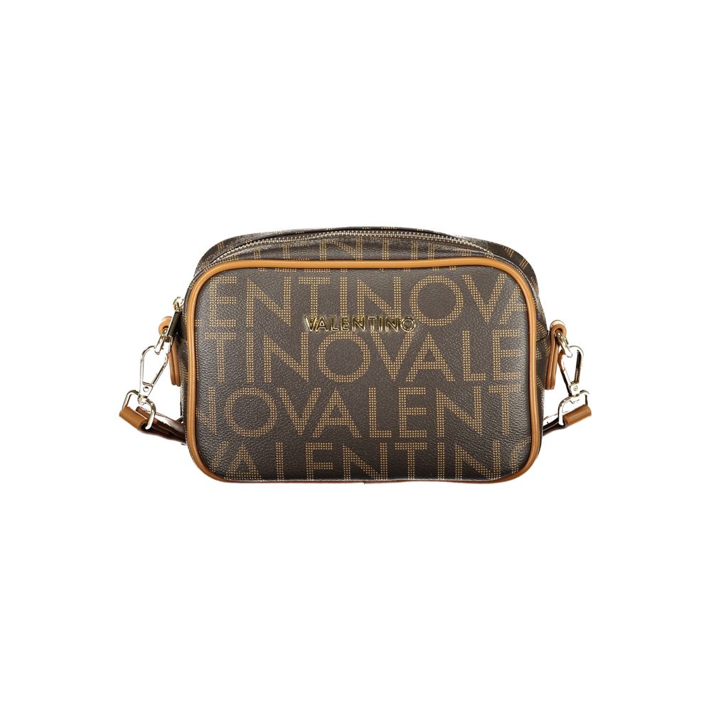 Valentino Brown Polyethylene Handbag
