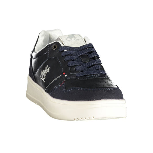 U.S. Grand Blue Polyester Men's Sneaker