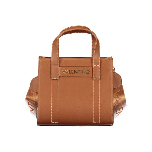 Mario Valentino Brown Polyurethane Women's Bag