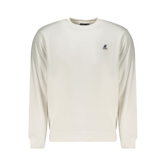 U.S. Grand Polo White Cotton Men's Sweatshirt